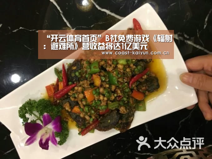 “开云体育首页”B社免费游戏《辐射:避难所》营收益将达1亿美元(图1) 开云体育首页